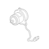 Genuine OE Volvo Fan Motor - 3345744