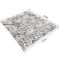 thumbnail image 4 of White Halloween Skull Pumpkin Pattern Blanket,Comfortable Soft Lamb Wool Throw Blanket,All Season,Warm Lightweight Blankets for Sofa Bed Couch Living Room Chair,50"x60", 4 of 4