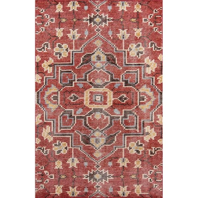 Momeni OPHELOPH-1RED5080 5 x 8 ft. Ophelia -1 Hand Knotted Rectangle Area Rug - Red