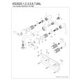 thumbnail image 3 of Kingston Brass KS3025AL Restoration Two-Handle Wall Mount Roman Tub Faucet, Oil Rubbed Bronze, 3 of 4