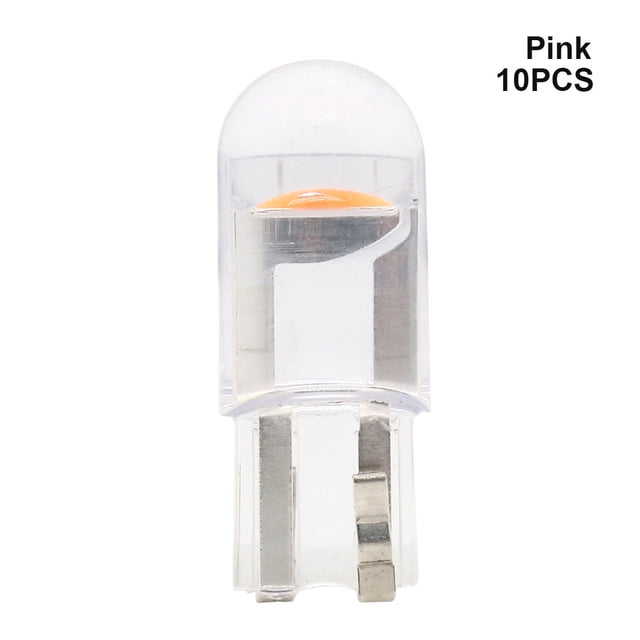 Riwesomey Car Bulbs LED Cold Light Bulbs Reading Night Light Car Width Lamp, 10pcs, Pink Type3 NO3 Riwesomey VI000621-13