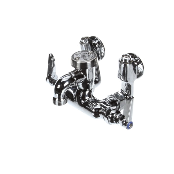 T&S Brass Service Sink Faucet, Wall Mount, Adjustable Center B-0669-POL - Genuine OEM Replacement Part