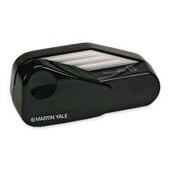 Premier-Martin Yale Ouvre-Lettres Électrique Portatif - 5-.50 Po.x1-.75 Po.x2-.50 Po.- Noir