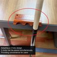 thumbnail image 3 of Billiard Snooker Stick Holder, Pool Cue Rack Wear Resisting  For Club, 3 of 8