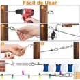 thumbnail image 3 of Cable de Acero Inoxidable, Kit de Cuerda de Alambre con Tensores para Cables de Alambre, Cuerda Inoxidable, Kit De Tensor para Colgar Luces Valla de Jardín Alambre de Enrejado, 3 of 4