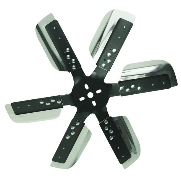 Derale 17019 Heavy Duty Fan Blade Series 1000 19" Stainless Steel Flex