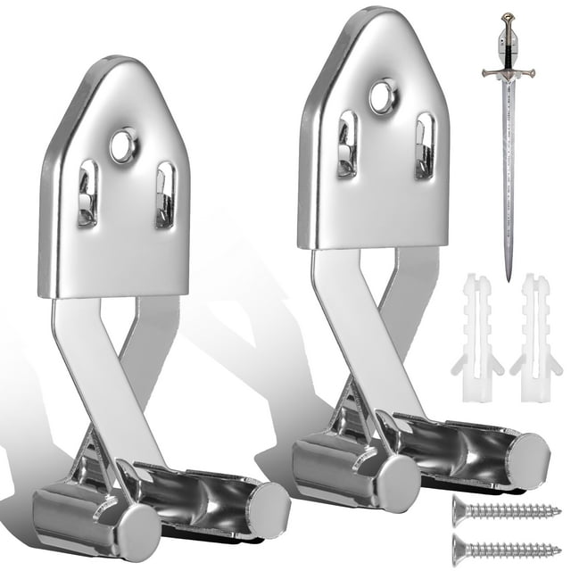 fastboy 2pcs/set Display Daggers Elegantly With Sturdy And Durable Wall Mount Hook Easy To Install