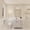 White, variant on Ayna Decors Rooh 24 Inch Charcoal Grey Bathroom Vanity Cabinet Only, Brushed Nickel Hardware, AVR24CG0002
