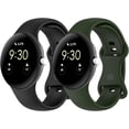 thumbnail image 1 of KOMI Bands Compatible for Google Pixel Watch & Pixel Watch 2 Replacement for Pixel Watch 2 Accessory Band Colorful Adjustable Bracelet Strap for for Google Pixel Watch Wristbands W/Metal Buckle, 1 of 5