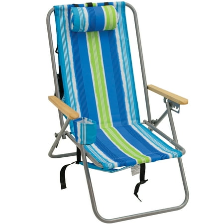Rio Gear Rio High Back Backpack Chair Stripe Walmart Com