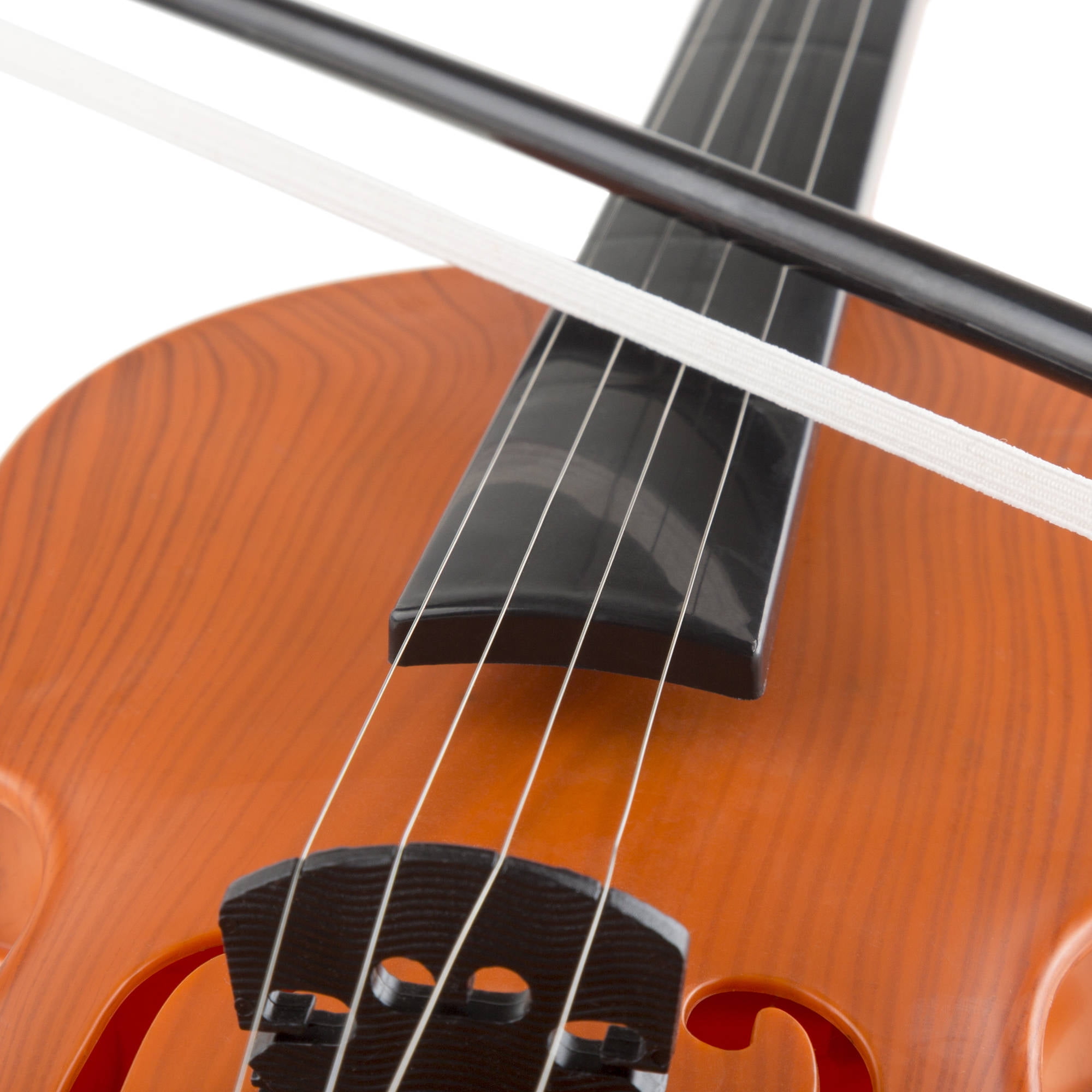 Kid’s Toy Violin with 4 Adjustable Strings by Hey! Play!