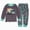 H01-Grey, variant on TOWED22 Kids Toddler Girl Clothes Print Sweatshirt Flared Pants 2Pc Outfits Set Infant Fall Winter Outfits Size:7-8 Y,Color:Red