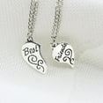 thumbnail image 5 of Wioihee Under $2.00 Broken Heart Partner in Friend Pendant Necklace Bracelet Set, 5 of 8