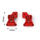 thumbnail image 4 of Torre de choque trasera ajustable Tholdsy RCGOFOLLOW 2x de aleación de aluminio para 1/24 Axial SCX24 Rojo, 4 of 6