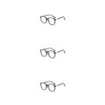 thumbnail image 2 of Sonducket TR90 Montura de gafas Anti-Blue Protect Lens Eyeglasses Care Health Eyewear para Mujeres Hombres Marco negro brillante Type1 NO1, 2 of 6