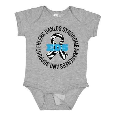 

Inktastic Ehlers Danlos Syndrome EDS Walk Ribbon Gift Baby Boy or Baby Girl Bodysuit