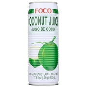 Foco Coconut Juice, 17.6 fl oz Can