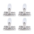 thumbnail image 1 of Boat Cleat, 4pcs Rustproof Deck Cleat Long Lifespan  for Yacht for Cargo Ship, 1 of 7