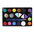 thumbnail image 2 of 14 Colors Face Body Paint Pigment Set Halloween Makeup Cosplay Painting Tool Set, 2 of 5