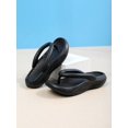 thumbnail image 4 of Women's Trendy Slip-On Flip Flops With Thick Anti-Skid 4cm Platform Soles, Suitable For Couples And As Beach Or Casual Wear, 4 of 4