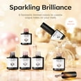 thumbnail image 6 of Modelones Glitter Gel Nail Polish Set, 6 Colors Sparkle Silver Gold Pink Gel Polish Kit, Chrome Platinum Soak Off Gel Nail Polish Set for Manicure Nail Art DIY Salon Home Gifts, 6 of 7