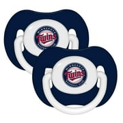 BabyFanatic Officially Licensed Pacifier 2-Pack - MLB Minnesota Twins