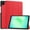 Red, variant on DWaybox Slim Case for Samsung Galaxy Tab A11 8.7" (SM-X130/X133/X135) 2025 Model, Lightweight Hard Shell Folio Cover with Multi-Angle Stand & Shockproof Protective Design -Black