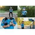 thumbnail image 4 of Insignia de policía de Dress Up America para niños: accesorios para disfrazarse de policía, insignia de policía SWAT y policía del FBI con cadena y clip para cinturón, 4 of 4