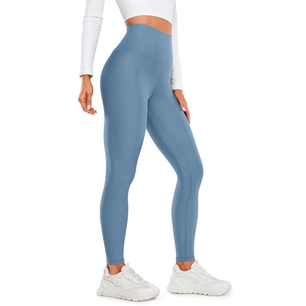Leggings CRZ YOGA con Forro Polar Térmico 28" Azul Universo Talle S