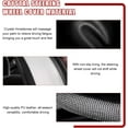 thumbnail image 3 of Bling Car Steering Wheel Cover, Sparkling Crystal Rhinestone Auto Wheel Protector, Anti Slip Cover Fit 15 Inch Steering Wheel for Women Girls, Universal Car Accessories (Black), 3 of 12