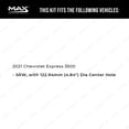 thumbnail image 2 of MAX Advanced Brakes - Brake Kit For 2021 Chevy Express 3500| Carbon Ceramic Brake Pad and Rotor Kit Front and Rear| Cross-Drilled Brake Rotors, 2 of 9