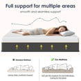 thumbnail image 4 of 10 Inch King Size Hybrid Mattress in a Box, Pocket Spring, Medium Firm, Supportive for Restful Sleep, 4 of 8
