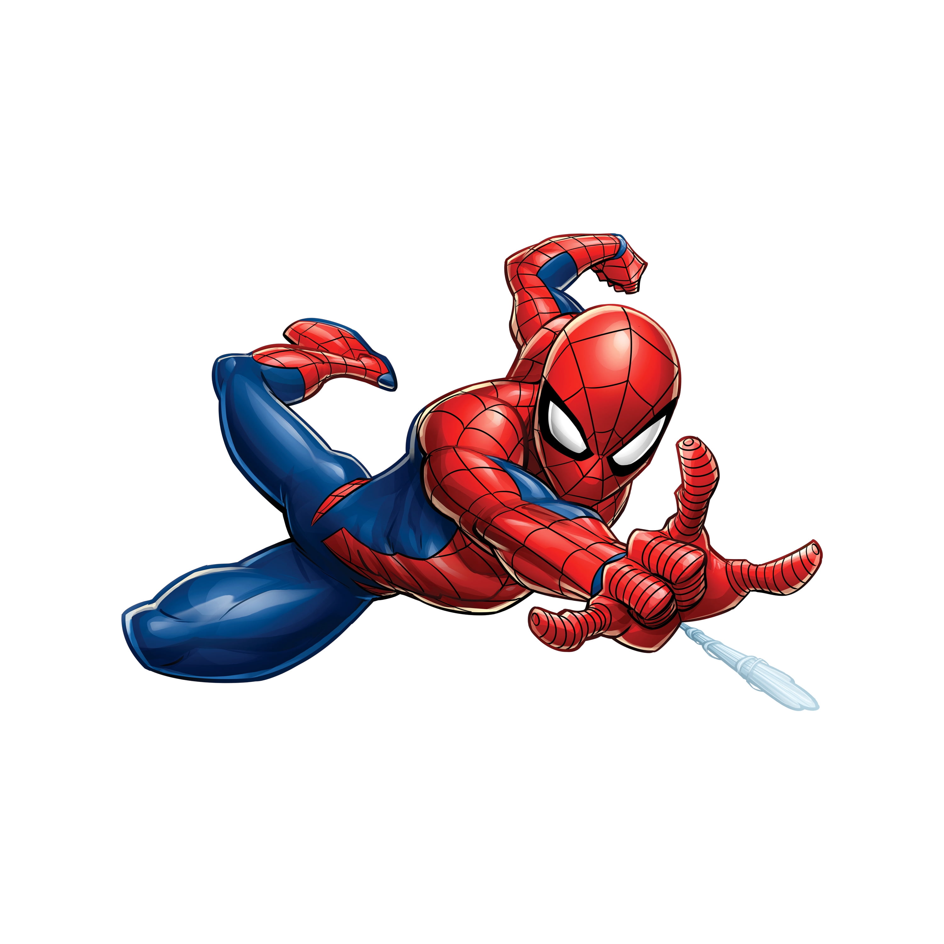 RoomMates Spider-Man Extra Large Peel and Stick Wall Decals, 41.27 inches x 28.12 inches, Red