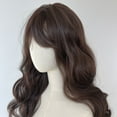 thumbnail image 5 of MISSWEN Cosplay Wig Dark Brown Long 24 inch Heat Resistant Synthetic Hair Female, 5 of 7