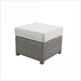 thumbnail image 3 of Patio 2-Piece Outdoor Loveseat & Coffee Table Set | Modern, Water-Resistant Cushions | Small Space Friendly | Acacia Wood|Teak, 3 of 13