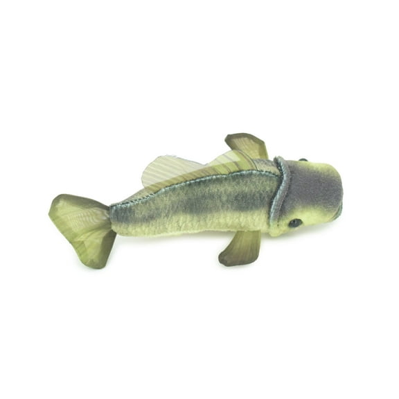Large Mouth Bass Finger Puppet, Very Nice Plush Bass, Stuffed Fish, Educational, Realistic, Lifelike Model, Gift, 7" FM01 B233