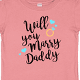 thumbnail image 4 of Inktastic Will You Marry Daddy-ring Boys or Girls Baby T-Shirt, 4 of 5