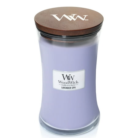 - WoodWick Lavender Spa - Large Hourglass Candle
