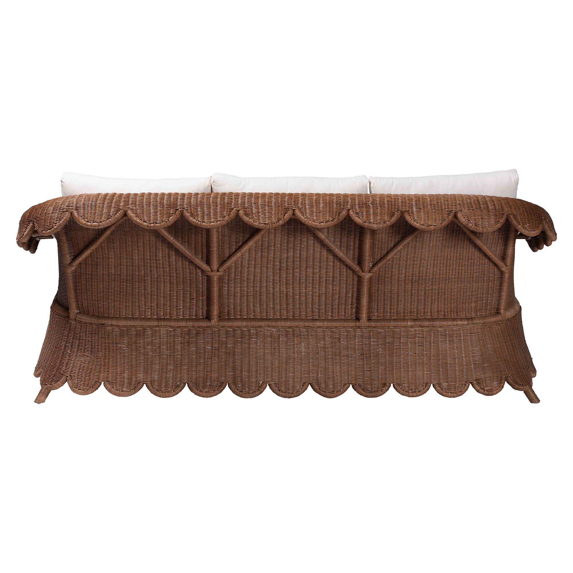 bali & pari Detta Boho Sofa, Peanut Brown