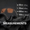 thumbnail image 5 of Oakley OO9487 Holbrook XXL Rectangle Shaped Polarized Sunglasses for Men & Women - Includes Official Eyewear Kit - Woodgrain Frame with Prizm Tungsten Lens, 5 of 6