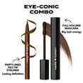 thumbnail image 7 of Hard Candy Full Volume Mascara, Volumizing Mascara, Hourglass Brush, Smudge-Proof, Espresso, Brown, 7 of 7