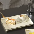 thumbnail image 3 of Bread Tray, Plastic Food Plate Pretty Design Ideal Present Flat   for Home, 3 of 8