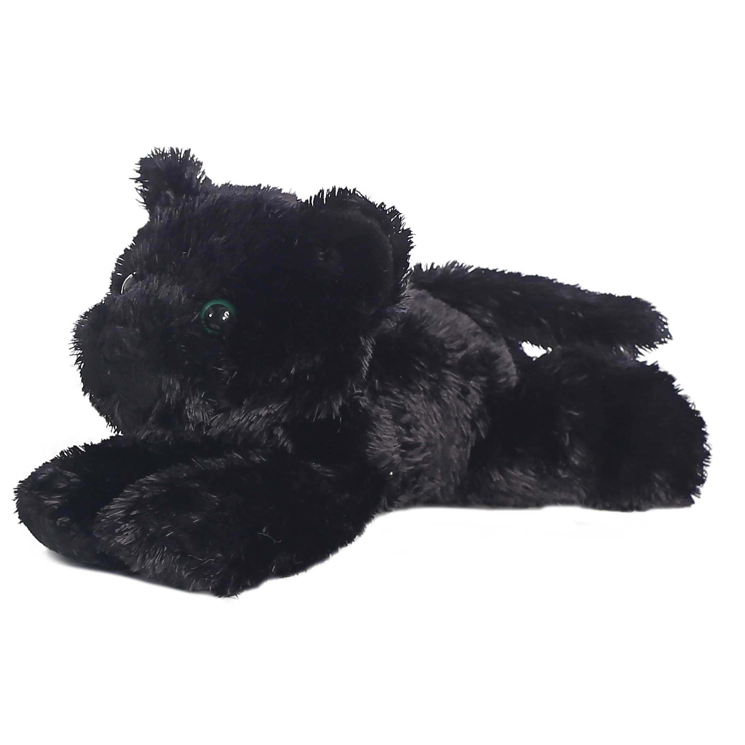 Peluche Aurora Mini Flopsie Esmeralda Le Chat - 20 Cm - Marron, Noir, Blanc - Neuf