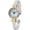 Two-Tone, variant on Collections Japanese Quartz Women's 22mm Case Small Metal Cuff Bangle Watch