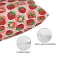 thumbnail image 3 of KLL Cute Strawberry Pillow Covers Envelope Closure,Super Soft and Cozy Fuzzy Fleece Pillow Case Cover (No pillow core） 20"x30", 3 of 5