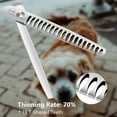 thumbnail image 3 of HASHIMOTO Chunker Scissors for Dog Grooming,Dog Texturizing Scissors,Cat Scissors,19 teeth,7.0 inch,Light Weight., 3 of 5