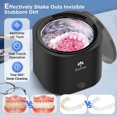 Kaitse ultrasonic cleaner for dental retainer denture 25W portable
