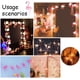 thumbnail image 4 of Cadena de luces de flamenco para exteriores de 3 m con 20 minibombillas incandescentes, decoraciones de hadas para patio tropical, camping, dormitorio, playa, fiesta de cumpleaños, boda. JAMW Sencillez, 4 of 5