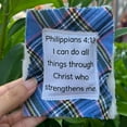 thumbnail image 4 of Holloyiver Prayer Quilt, Pocket Prayer Quilt, Pocket Prayer Quilt Inside, Vintage Prayer Quilt Squares, Handmade Colorful Sew, 3.9x4.7 Inch, 4 of 7