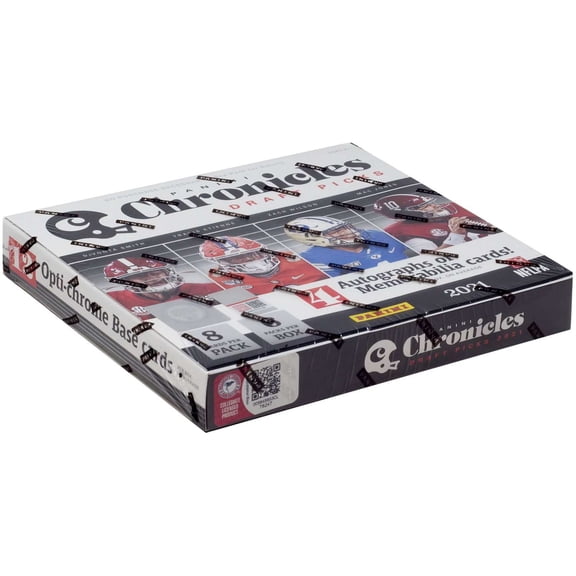 Collectible 2021 Panini Chronicles Draft Picks Football Hobby Box 8 Cards English 1 Box